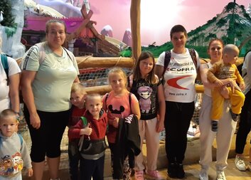 Děti a maminky z azylového domu vyrazily na výlet