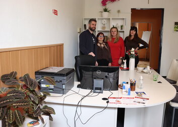 Dluhová a občanská poradna v novém: Děkujeme městu Teplice